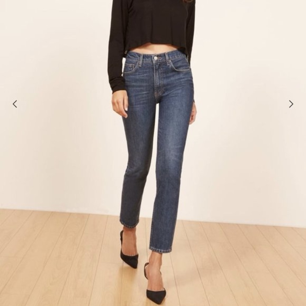 Reformation: Julia High Cigarette Jean
